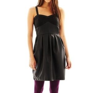 I Heart Ronson Black Bustier Dress New Size 2